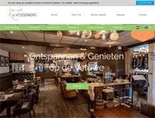 Tablet Screenshot of hoteldevossenberg.nl